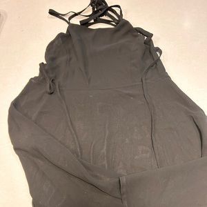 Strapless Black Dress